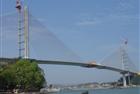 bai chay cable stay bridge quang ninh province vietnam